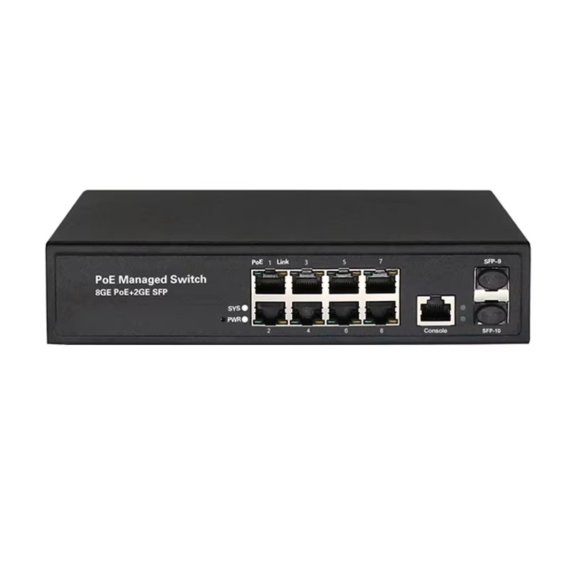 Managed Gigabit Poe Switch 8 Port 802.3At - Заводской 8-портовый гигабитный управляемый сетевой коммутатор
