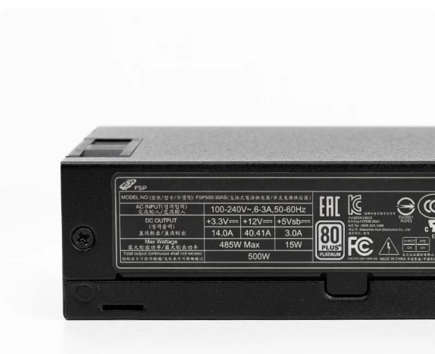 FSP500-30AS, блок питания 500  – обзор и цена Atx Power Supply 1U Flex 500W